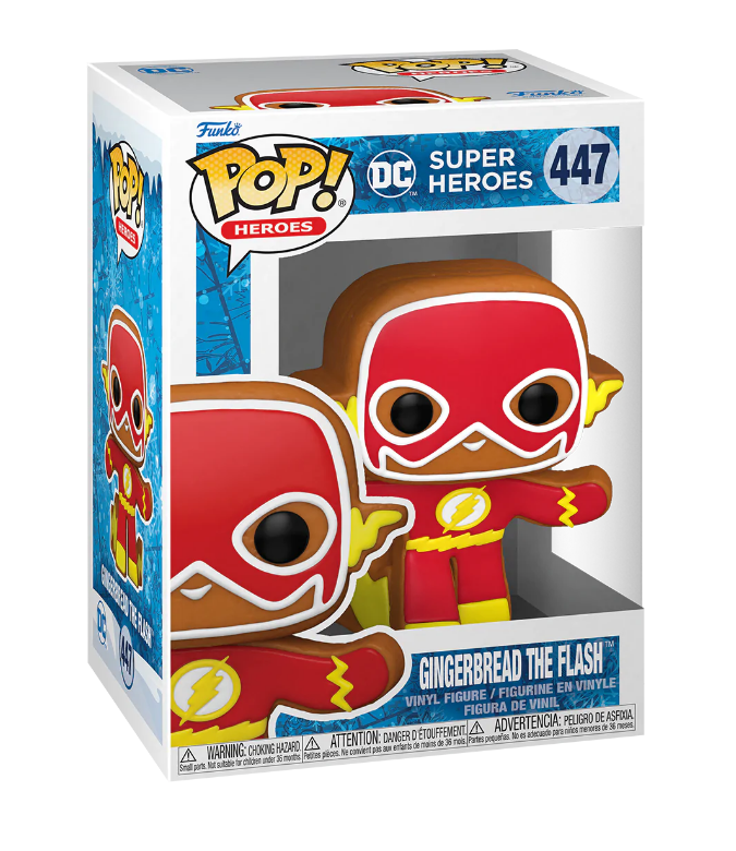 Load image into Gallery viewer, Funko POP! DC Comics- Gingerbread- The Flash
