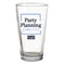 The Office - Party Planning Committee Clear 16oz Pint Glass