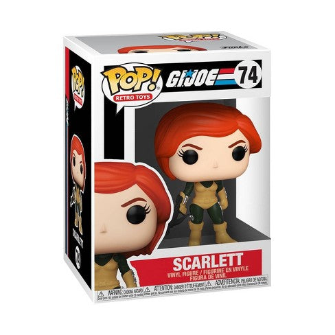 Cargue la imagen en el visor de la galería, ¡Funko POP! Juguetes retro: GI Joe - Scarlett 
