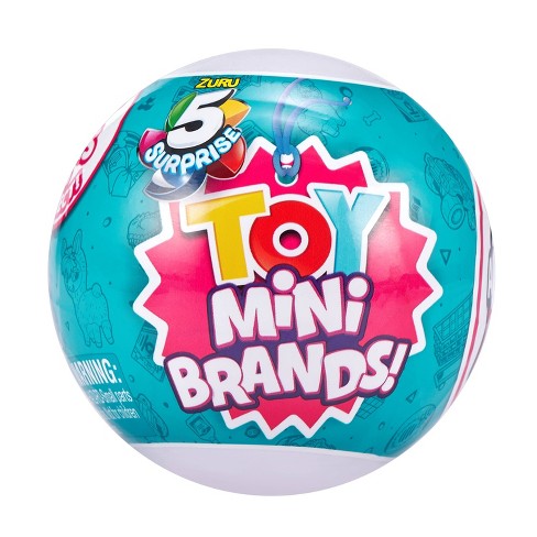 5 Surprise - Capsule de jouets Mini Brands à collectionner 