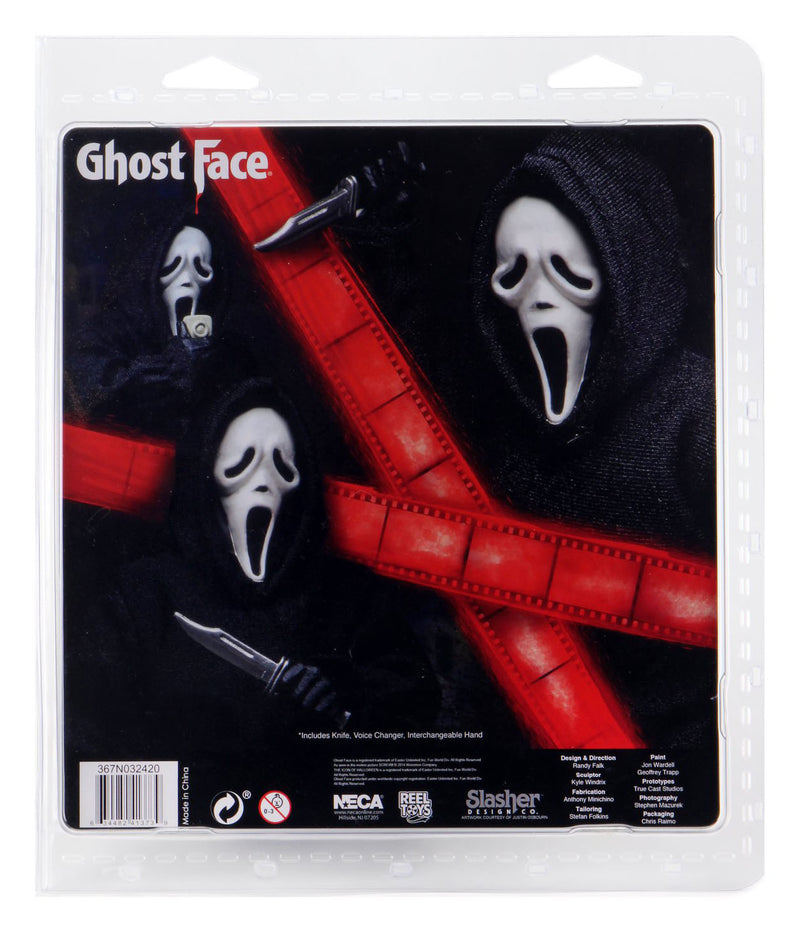 Ghost Face 8" Clothed Figure-Ghost face