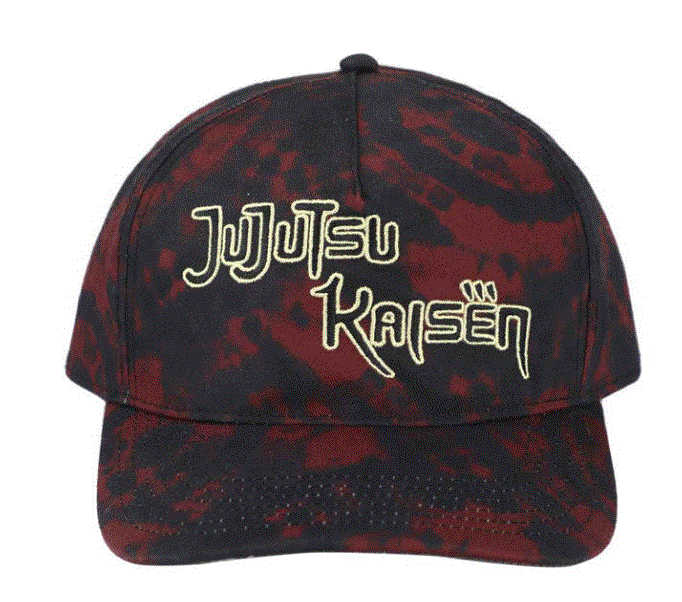 Jujutsu Kaisen - Itadori Sublimated Tie Dye Pre-Curved Snapback