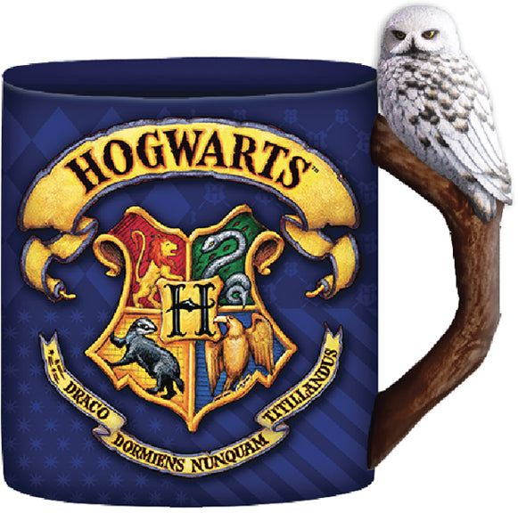 Harry Potter - Hogwarts House Patterns Ceramic Mug with Sculped Handle