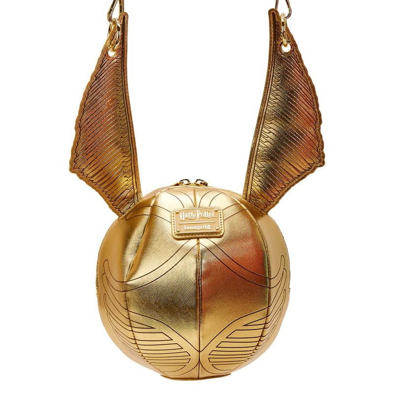 Cargue la imagen en el visor de la galería, ¡Harry Potter! Bolso bandolera Snitch Dorada
