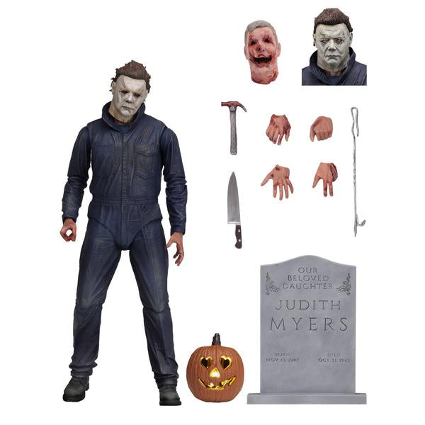 Cargue la imagen en el visor de la galería, Halloween (2018) – 7″ Scale Action Figure – Ultimate Michael Myers - Kryptonite Character Store
