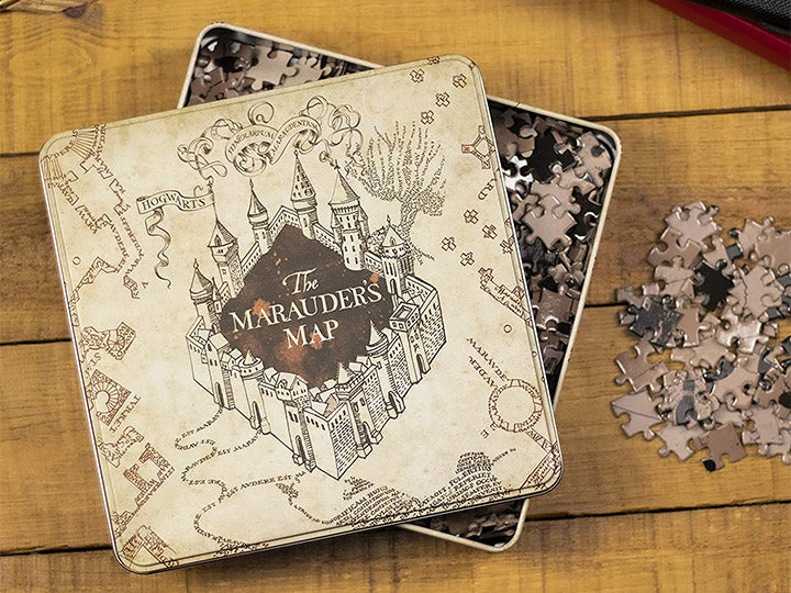 Harry Potter The Marauders Map 550-Piece Jigsaw Puzzle - Kryptonite Character Store