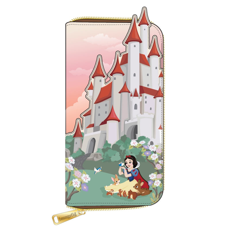 Disney - Snow White Castle Series Zip Around Wallet