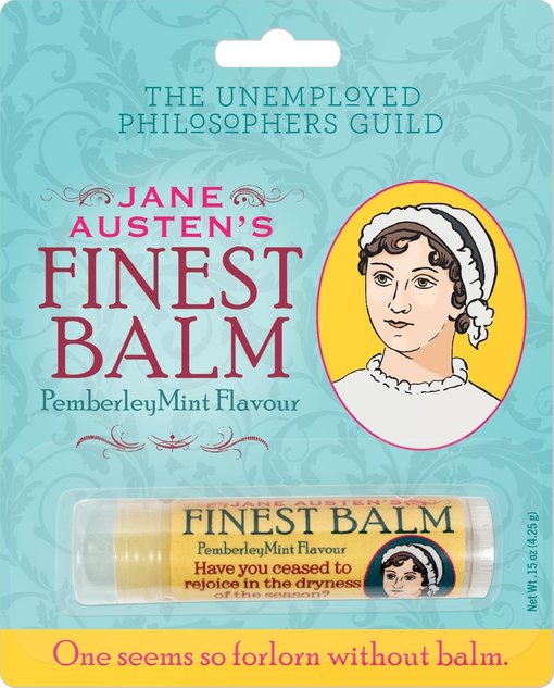 Jane Austen - Finest Lip Balm - Kryptonite Character Store