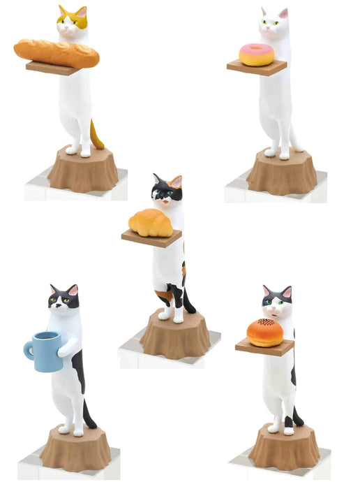 Figurine de boîte aveugle de boulangerie pour chat