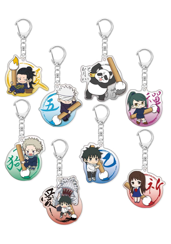 Jujutsu Kaisen - 0 Movie Clear Acrylic Charm Blind Box, Keychain
