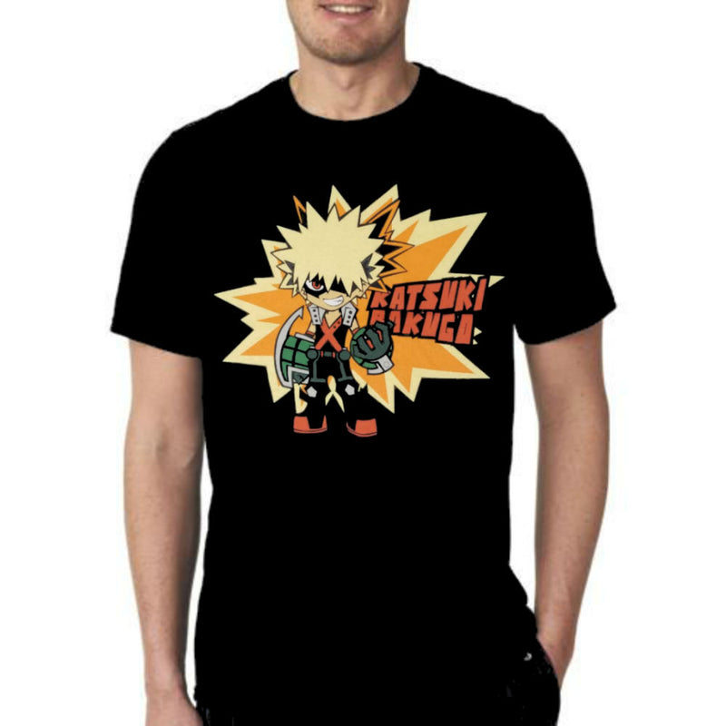 My Hero Academia - Katsuki Bakugo Adult T-shirt - Kryptonite Character Store