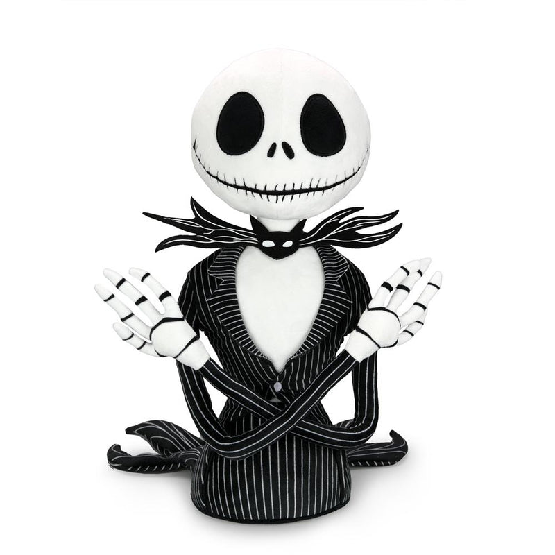 Chargez l&#39;image dans la visionneuse de la galerie, Disney : L&#39;étrange Noël de Monsieur Jack - Peluche Hugme Jack Skellington 40,6 cm
