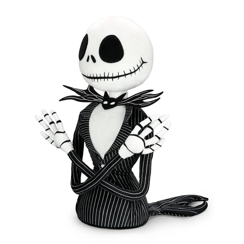 Chargez l&#39;image dans la visionneuse de la galerie, Disney : L&#39;étrange Noël de Monsieur Jack - Peluche Hugme Jack Skellington 40,6 cm
