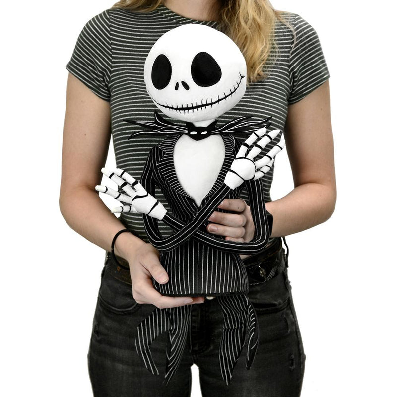 Chargez l&#39;image dans la visionneuse de la galerie, Disney : L&#39;étrange Noël de Monsieur Jack - Peluche Hugme Jack Skellington 40,6 cm
