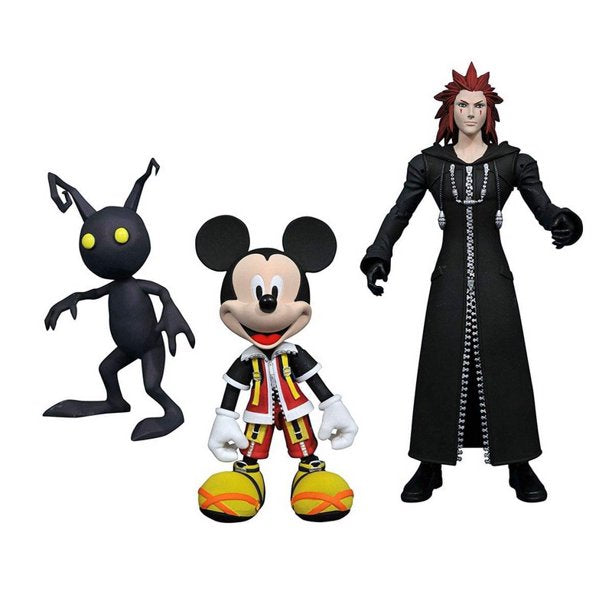 Kingdom Hearts - Mickey with Dusk & Sora with Axel Select Action Figure Set