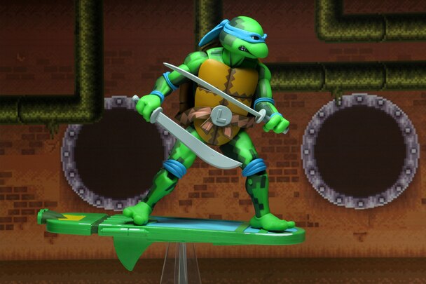 Teenage Mutant Ninja Turtles Series 1 Action Figure -Leonardo - Kryptonite Character Store