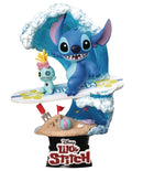 Disney Summer Series D-Stage PVC Diorama Stitch Surf  - Kryptonite Character Store