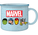 Marvel Comics - Avengers Faces Ceramic Camper Mug