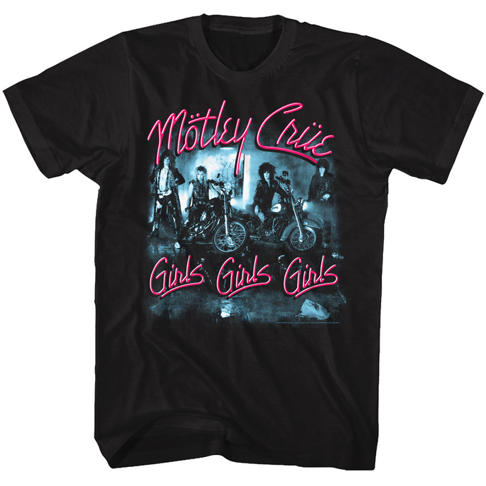 Motley Crue Filles Filles Filles T-shirt pour hommes