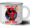 Marvel Comics: Deadpool - Don't Feel Like an Adult Ceramic Camper Mug