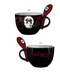 Friday the 13th Ceramic Soup Mug with Spoon