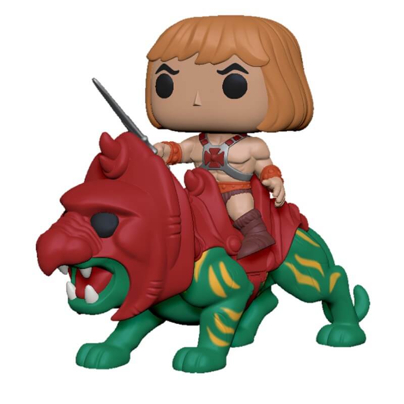 Funko Pop! Ride  Masters of the Universe He-Man on Battle Cat  - Kryptonite Character Store