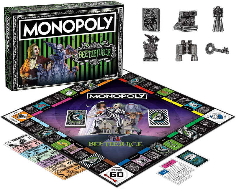 Cargue la imagen en el visor de la galería, Monopoly Beetlejuice Board Game - Kryptonite Character Store
