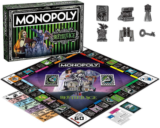 Monopoly Beetlejuice Board Game - Kryptonite Character Store