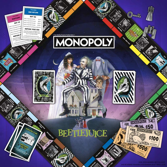 Monopoly Beetlejuice Board Game - Kryptonite Character Store