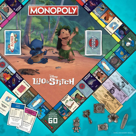 Monopoly Disney Lilo & Stitch Board Game - Kryptonite Character Store