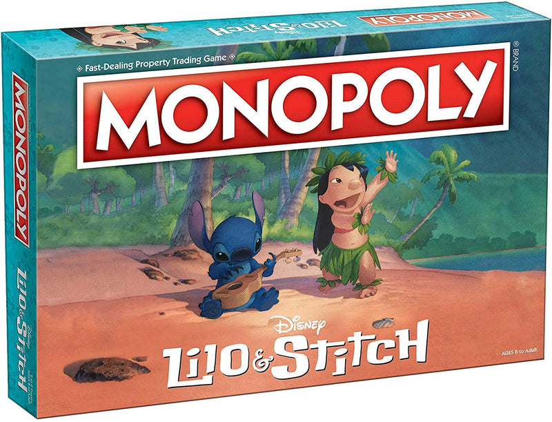 Cargue la imagen en el visor de la galería, Monopoly Disney Lilo &amp; Stitch Board Game - Kryptonite Character Store
