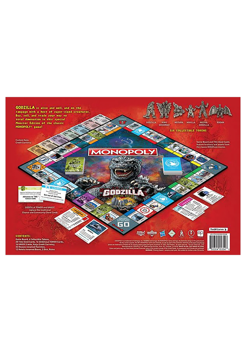 Godzilla Monopoly - Kryptonite Character Store