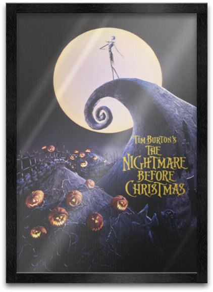 Disney : L'Etrange Noël de Monsieur Jack - Affiche murale encadrée du film
