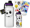 Disney - The Nightmare Before Christmas 32oz Plastic Bottle with Sticker Set