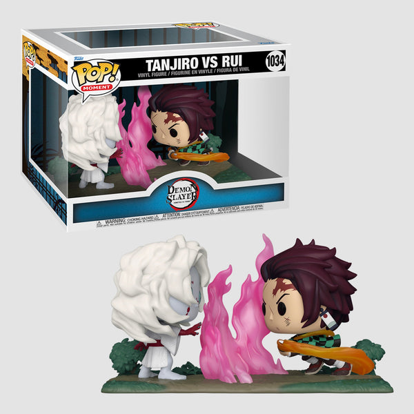 Funko POP! Moment: Demon Slayer - Tanjiro Vs. Rui