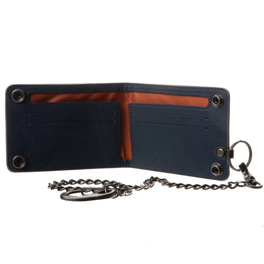 Naruto Layered Material Bi-Fold Chain Wallet - Kryptonite Character Store