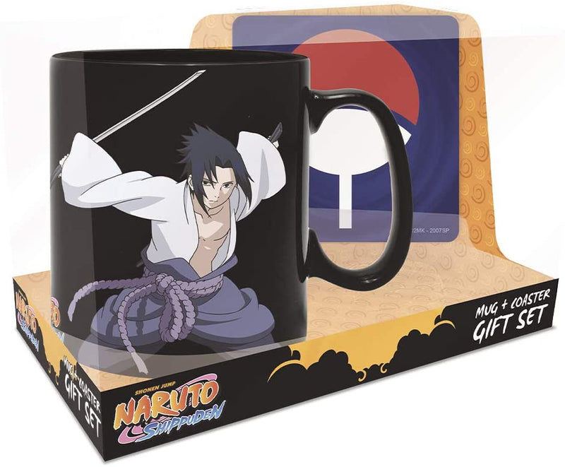 Chargez l&#39;image dans la visionneuse de la galerie, Naruto Shippuden - Naruto &amp; Sasuke Magic Mug Set - Kryptonite Character Store
