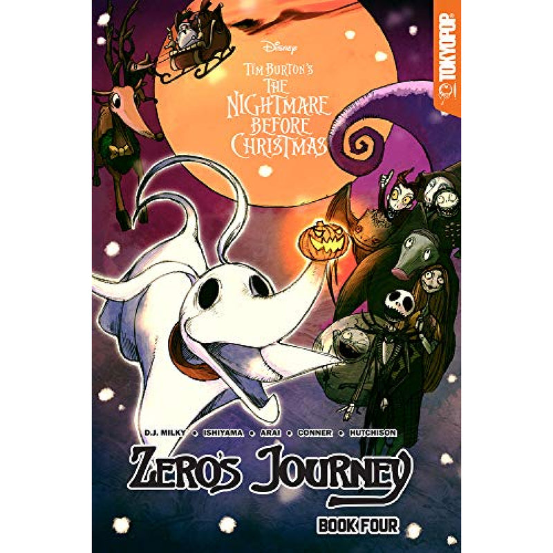 Disney Manga: Tim Burton's The Nightmare Before Christmas - Zero's Journey Book Four