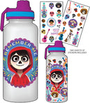 Coco - Remember Me 32oz Twist Spout Plastic Bottle with Sticker Set