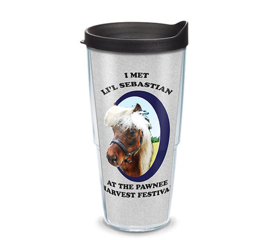 Parks and Recreation - Lil Sebastian Wrap With Travel Lid 24 Oz - Kryptonite Character Store