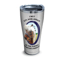 Parks and Recreation - Lil Sebastian Stainless Steel With Hammer Lid Metal Tumbler 30 Oz - Kryptonite Character Store