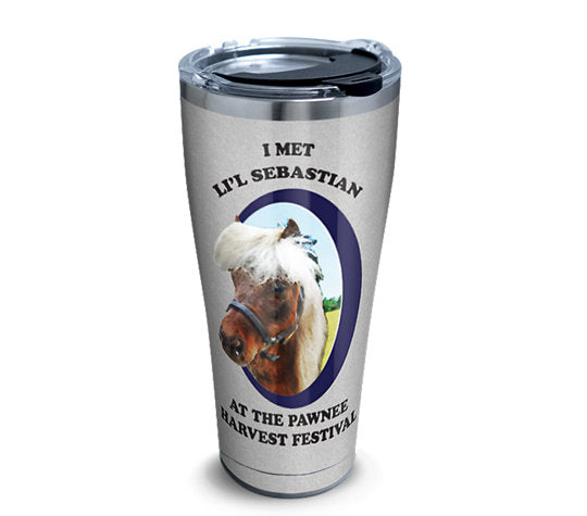 Chargez l&#39;image dans la visionneuse de la galerie, Parks and Recreation - Lil Sebastian Stainless Steel With Hammer Lid Metal Tumbler 30 Oz - Kryptonite Character Store
