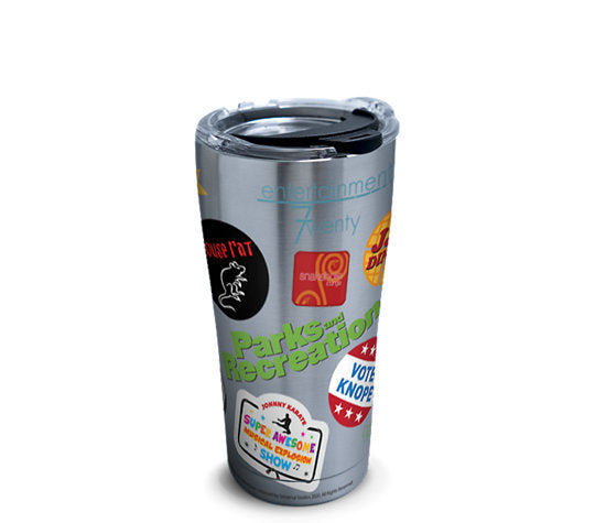 Parks and Recreation - Mash Up Stainless Steel With Hammer Lid 20 Oz - Kryptonite Character Store