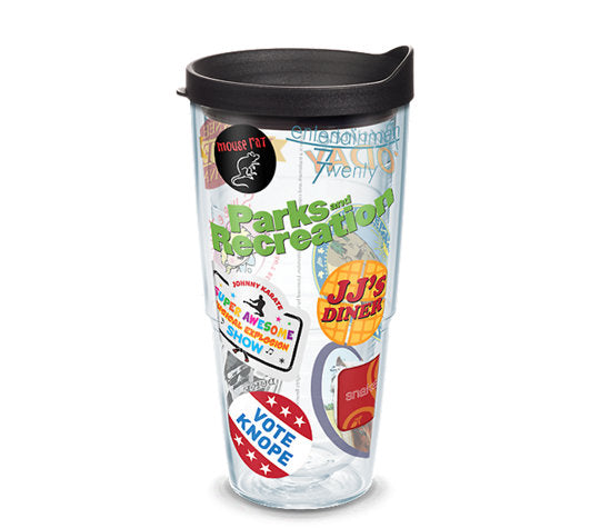 Parks and Recreation - Mash Up Wrap With Travel Lid 24 Oz - Kryptonite Character Store