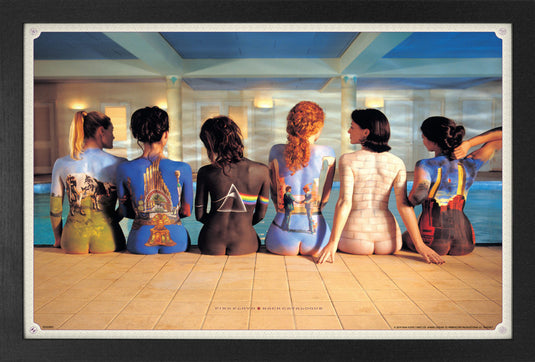 Pink Floyd- Back Catolog  11x17 Print Framed - Kryptonite Character Store