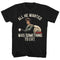 Rambo All He Wanted was Something to Eat Men’s Black T Shirt