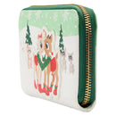 Rudolph - The Red-Nosed Reindeer Merry Couple Zip Around Wallet