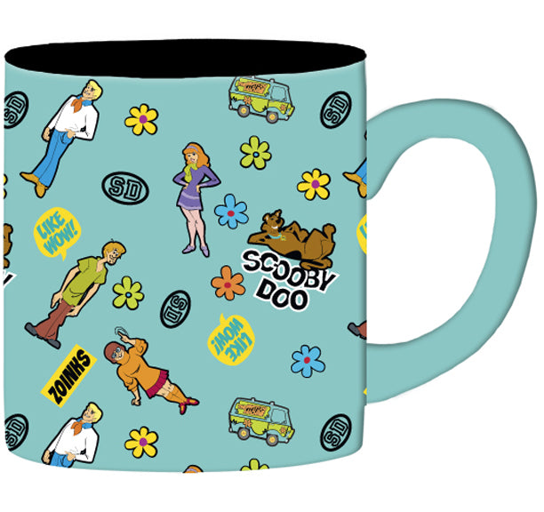 Scooby-Doo - Tasse en céramique à motif autocollant