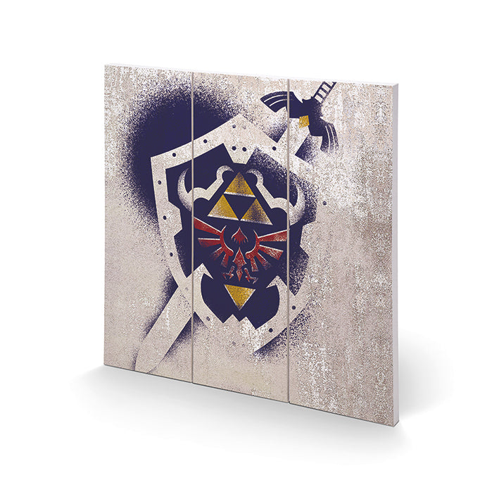 The Legend Of Zelda (Hylian Shield Stencil) - Kryptonite Character Store