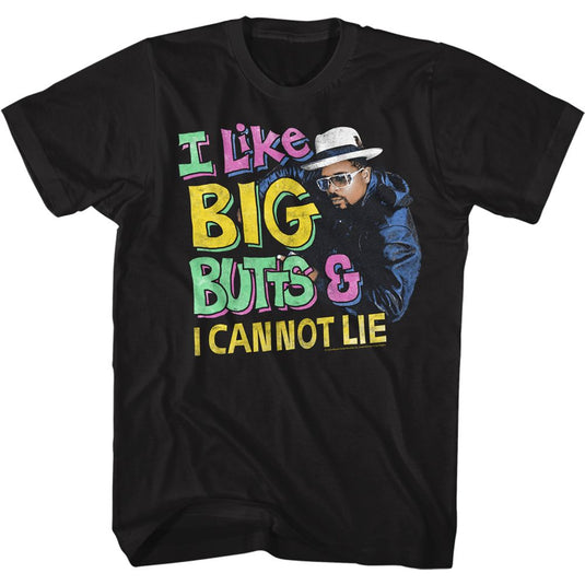 Sir Mix a Lot - Me gustan los traseros grandes y no puedo mentir camiseta negra